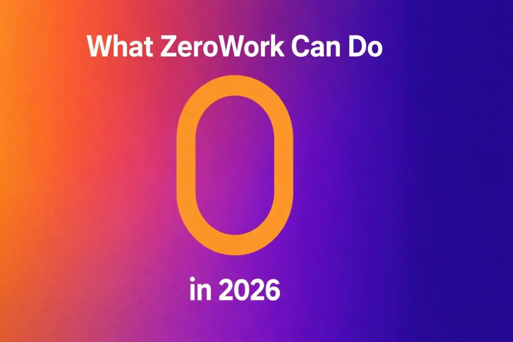 What ZeroWork Can Do in 2026
