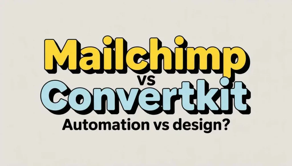 Mailchimp vs ConvertKit: Which email marketing tool is better in 2026?.