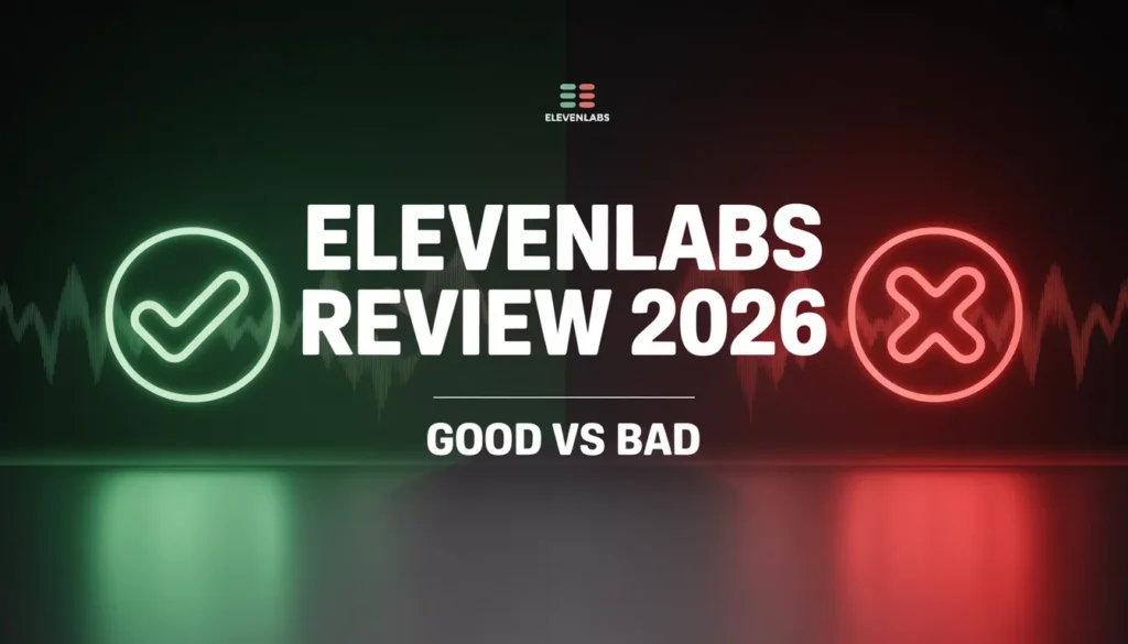 Elevenlabs Review 2026  (Good and Bad Points) 
