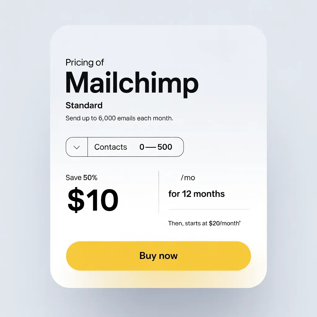 Mailchimp pricing