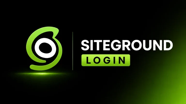 SiteGround Login: A Simple 2026 Guide to Your Hosting Dashboard